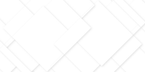 Abstract white banner background. Modern and creative design with different size boxes on the multicolor background. transparent material in triangle and squares shapes design.