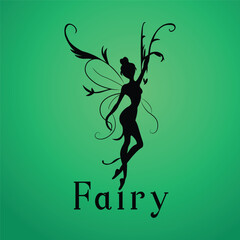 A vector illustration of a fairy surrounded by intricate tree veins, combining magical and natural elements. Perfect for designs that evoke enchantment and nature.