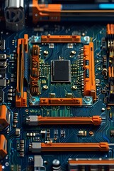 printed circuit board with processor