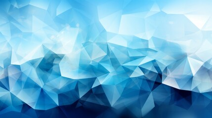 Obraz premium Abstract Blue and White Geometric Background