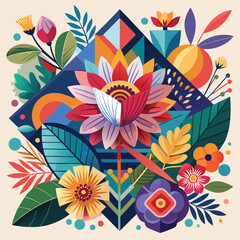 abstract floral background