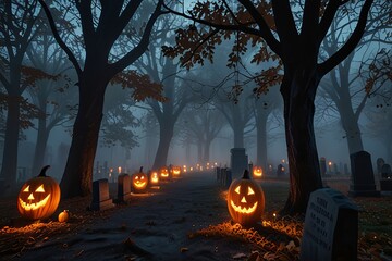 HALLOWEEN outdoor decoration idea with pumpkin lantern