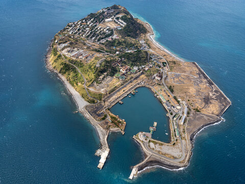 長崎 池島炭鉱跡