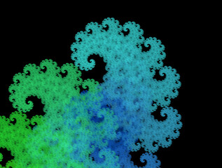 Imaginatory fractal abstract background Image