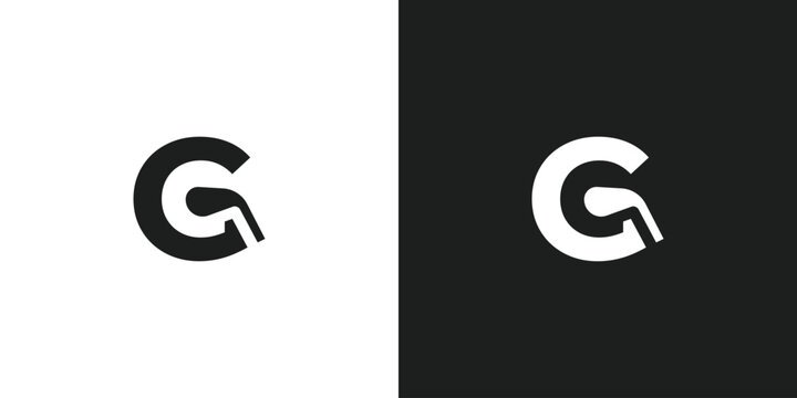 Letter G Golf Logo Design