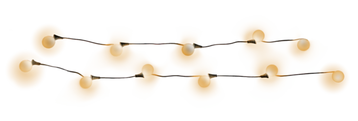 PNG Christmas light line chandelier lighting night.