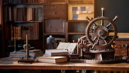 Old machinery serves as educational tools for learning about engineering principles