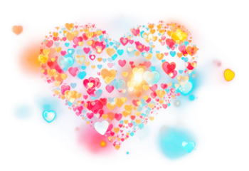 PNG Heart bokeh backgrounds black background illuminated.