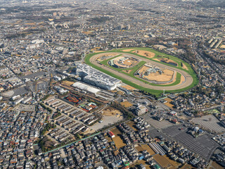中山競馬場一帯