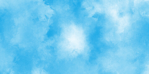 soft light blue abstract gradient sky watercolor background wallpaper with clouds, Hand painted abstract soft sky blue watercolor sky and clouds, Watercolor illustration art marble painting sky.