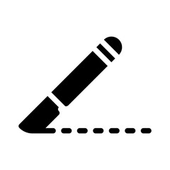 scalpel glyph icon
