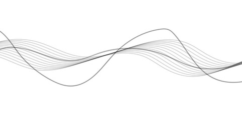  Gray wave curve lines abstract background with flowing particles. Digital energy waves technology concept. modern vector graphic of blend background design, abstract background template.