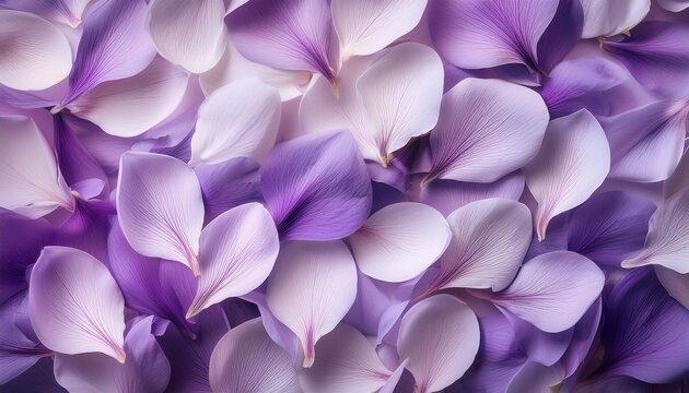 紫の花びら