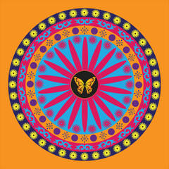 Beautiful and unique truck art design or digital artwork