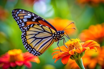 monarch butterfly on flower