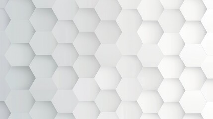 A honeycomb pattern shape featuring subtle shades of white, perfect for backgrounds or modern design projects.
