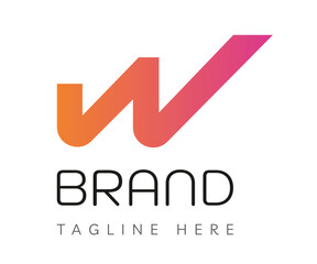 Letter W logo icon design template elements. Usable for Branding and Business Logos.