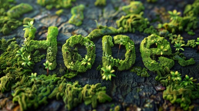 Moss Faith and believe concept art poster.