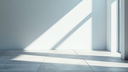 Minimalist Light Gray Background with Ample Negative Space for Advertising and Promotional Text Overlays