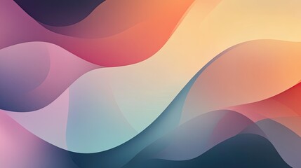 Fototapeta premium Abstract background with subtle, gradient tones and minimalistic design, evoking a sense of modern elegance and simplicity