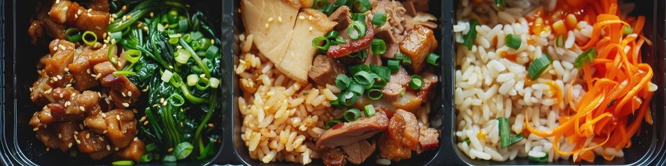 Taiwanese Pork and Rice Lunch Box from Asia