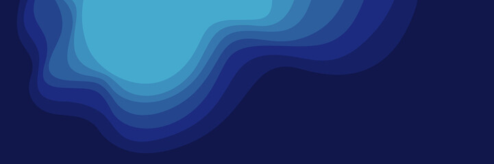 abstract blue flowing wave gradient design graphic vector illustration good for background, wallpaper, background template, backdrop design, advertising, ads, and business