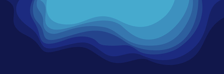 abstract blue flowing wave gradient design graphic vector illustration good for background, wallpaper, background template, backdrop design, advertising, ads, and business