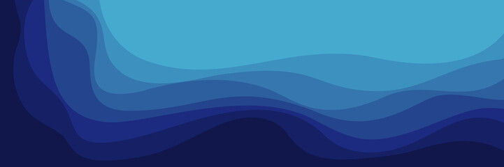 abstract blue flowing wave gradient design graphic vector illustration good for background, wallpaper, background template, backdrop design, advertising, ads, and business