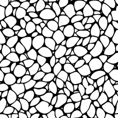 Concentric flower patterns filling the entire surface, seamless pattern vector