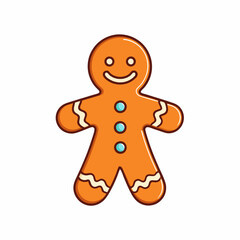 gingerbread art vector