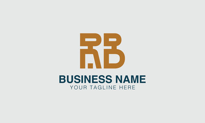 RB R rb initial logo | initial based abstract modern minimal creative logo, vector template image. luxury logotype logo, real estate homie logo. typography logo. initials logo