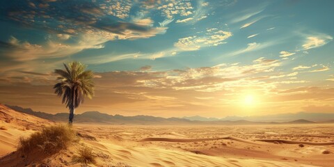 Desert featured on a travel magazine cover