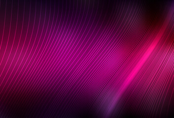 Dark Pink vector blurred bright texture.