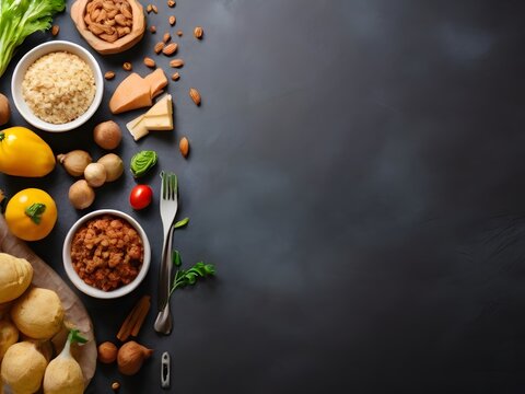 Concept of world safety food day with copy space