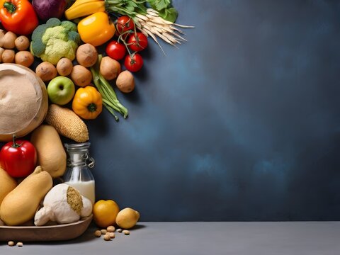 Concept of world safety food day with copy space