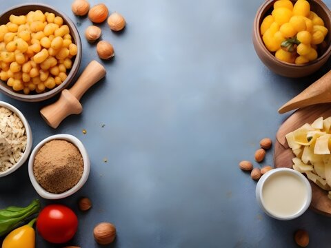 Concept of world safety food day with copy space