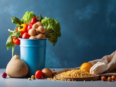 Concept of world safety food day with copy space