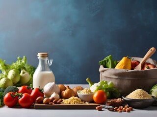 Concept of world safety food day with copy space