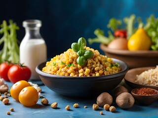 Concept of world safety food day with copy space