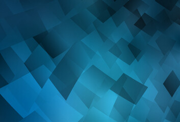 Light BLUE vector background in polygonal style.