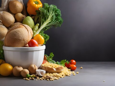 Concept of world safety food day with copy space