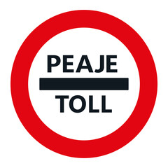 RESTRICTION SIGNS, R-200 - Stop at customs point