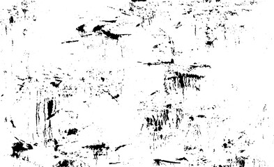 Scratched Grunge Urban Background Texture Vector. Dust Overlay Distress Grainy Grungy Effect. Distressed Backdrop Vector Illustration. Isolated Black on White Background. EPS 10.