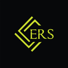 Obraz premium ERS Letter Initial Logo Design Template Vector Illustration