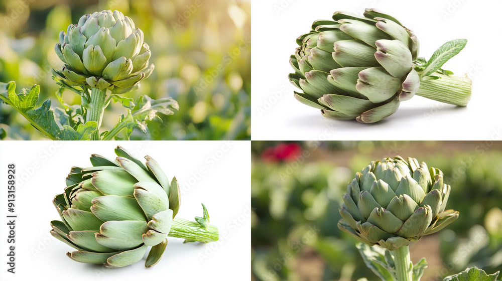 Sticker artichokes