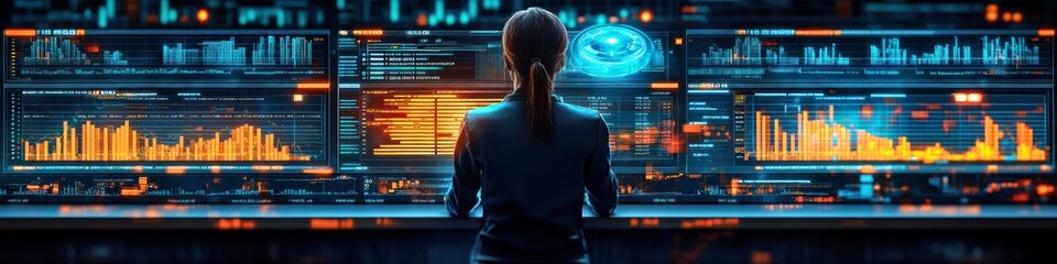 Futuristic Fintech Dashboard with AI-Powered Financial Predictions and Real-Time Data Visualization