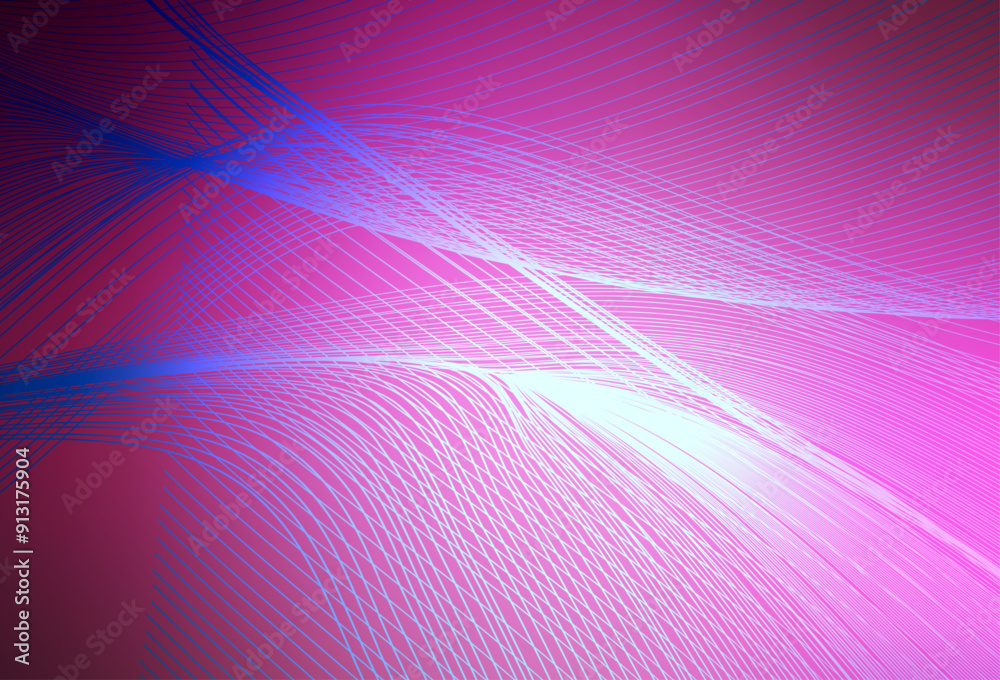 Poster light pink vector blurred pattern.