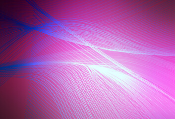 Light Pink vector blurred pattern.