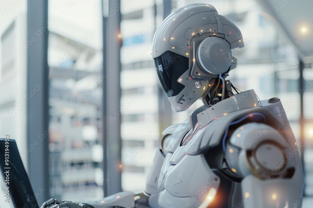 Poster Exploring the Future of Technology as a Robot Assists Humans With Creative Tasks in a Modern Workspace
