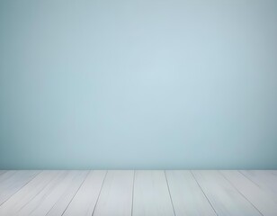 soft pastel blue background with a blank area for text or images create with ai